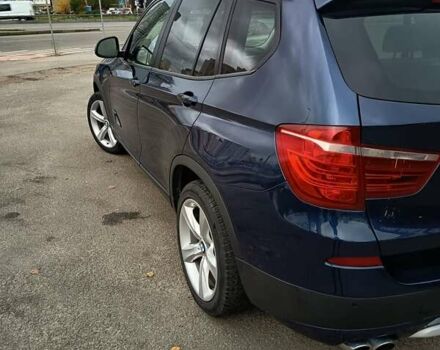 Синий БМВ Х3, объемом двигателя 2 л и пробегом 123 тыс. км за 19800 $, фото 5 на Automoto.ua