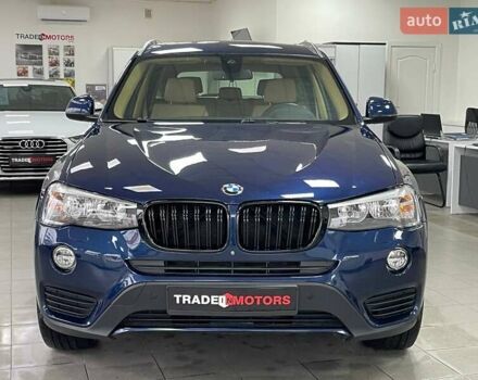 Синий БМВ Х3, объемом двигателя 2 л и пробегом 180 тыс. км за 15990 $, фото 3 на Automoto.ua