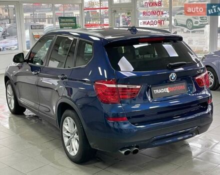 Синий БМВ Х3, объемом двигателя 2 л и пробегом 180 тыс. км за 16490 $, фото 8 на Automoto.ua