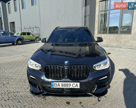 Синий БМВ Х3, объемом двигателя 3 л и пробегом 78 тыс. км за 42000 $, фото 1 на Automoto.ua