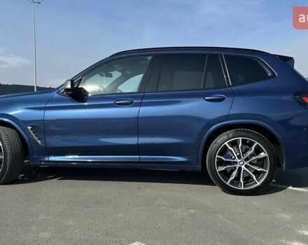 Синий БМВ Х3, объемом двигателя 3 л и пробегом 83 тыс. км за 40500 $, фото 2 на Automoto.ua