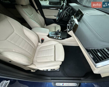 Синий БМВ Х3, объемом двигателя 3 л и пробегом 92 тыс. км за 35950 $, фото 18 на Automoto.ua