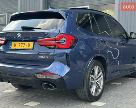 Синий БМВ Х3, объемом двигателя 3 л и пробегом 92 тыс. км за 35950 $, фото 12 на Automoto.ua