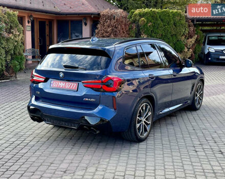 Синий БМВ Х3, объемом двигателя 3 л и пробегом 117 тыс. км за 39500 $, фото 18 на Automoto.ua