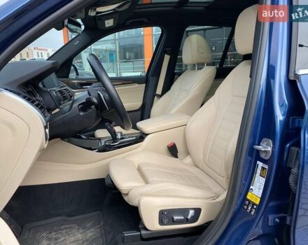 Синий БМВ Х3, объемом двигателя 2 л и пробегом 43 тыс. км за 29900 $, фото 19 на Automoto.ua