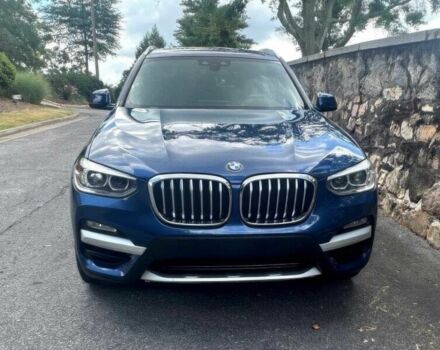 Синий БМВ Х3, объемом двигателя 2 л и пробегом 45 тыс. км за 20100 $, фото 1 на Automoto.ua