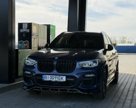 Синий БМВ Х3, объемом двигателя 3 л и пробегом 82 тыс. км за 42000 $, фото 4 на Automoto.ua