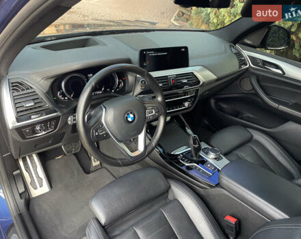 Синий БМВ Х3, объемом двигателя 3 л и пробегом 117 тыс. км за 39500 $, фото 52 на Automoto.ua
