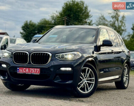Синий БМВ Х3, объемом двигателя 2 л и пробегом 252 тыс. км за 22500 $, фото 2 на Automoto.ua