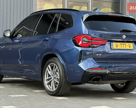 Синий БМВ Х3, объемом двигателя 3 л и пробегом 92 тыс. км за 35950 $, фото 7 на Automoto.ua