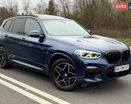 Синий БМВ Х3, объемом двигателя 2.99 л и пробегом 199 тыс. км за 37900 $, фото 1 на Automoto.ua