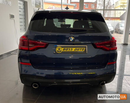 Синий БМВ Х3, объемом двигателя 3 л и пробегом 137 тыс. км за 38600 $, фото 5 на Automoto.ua