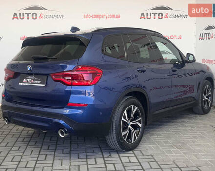 Синий БМВ Х3, объемом двигателя 2 л и пробегом 163 тыс. км за 32950 $, фото 2 на Automoto.ua