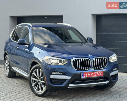 Синий БМВ Х3, объемом двигателя 2 л и пробегом 151 тыс. км за 25900 $, фото 2 на Automoto.ua