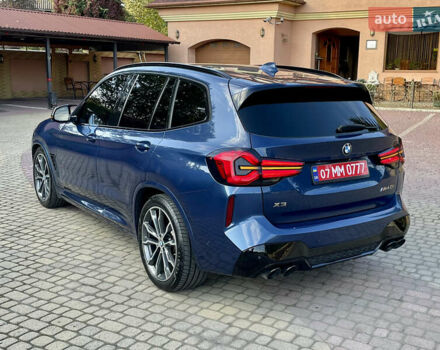Синий БМВ Х3, объемом двигателя 3 л и пробегом 117 тыс. км за 39500 $, фото 4 на Automoto.ua