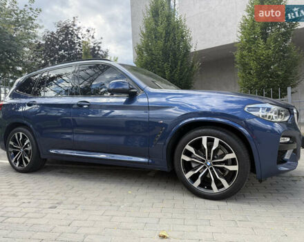 Синій БМВ Х3, об'ємом двигуна 2 л та пробігом 60 тис. км за 37300 $, фото 25 на Automoto.ua