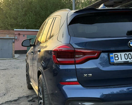 Синий БМВ Х3, объемом двигателя 3 л и пробегом 82 тыс. км за 42000 $, фото 5 на Automoto.ua