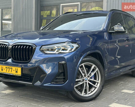 Синий БМВ Х3, объемом двигателя 3 л и пробегом 92 тыс. км за 35950 $, фото 5 на Automoto.ua
