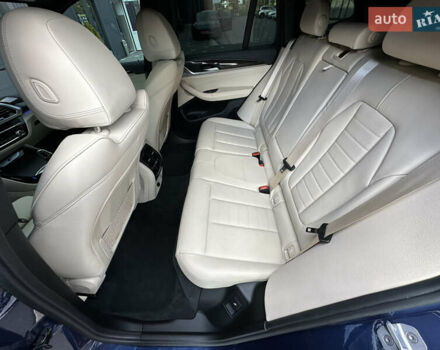 Синий БМВ Х3, объемом двигателя 3 л и пробегом 92 тыс. км за 35950 $, фото 16 на Automoto.ua