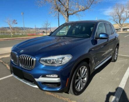 Синий БМВ Х3, объемом двигателя 2 л и пробегом 38 тыс. км за 7200 $, фото 2 на Automoto.ua