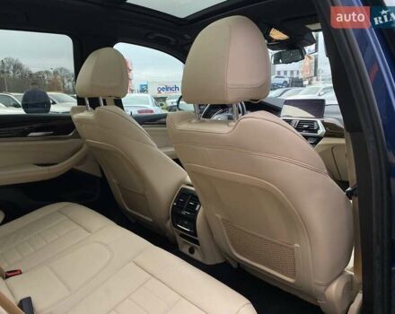 Синий БМВ Х3, объемом двигателя 2 л и пробегом 43 тыс. км за 29900 $, фото 25 на Automoto.ua