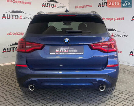 Синий БМВ Х3, объемом двигателя 2 л и пробегом 163 тыс. км за 32950 $, фото 3 на Automoto.ua