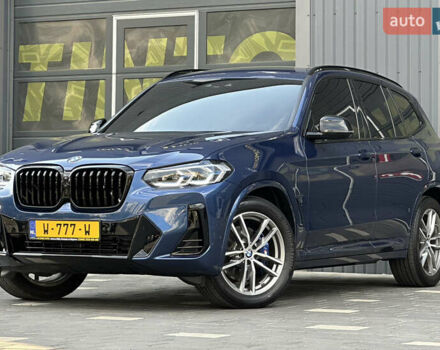 Синий БМВ Х3, объемом двигателя 3 л и пробегом 92 тыс. км за 35950 $, фото 3 на Automoto.ua