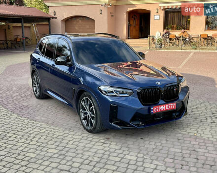 Синий БМВ Х3, объемом двигателя 3 л и пробегом 117 тыс. км за 39500 $, фото 24 на Automoto.ua