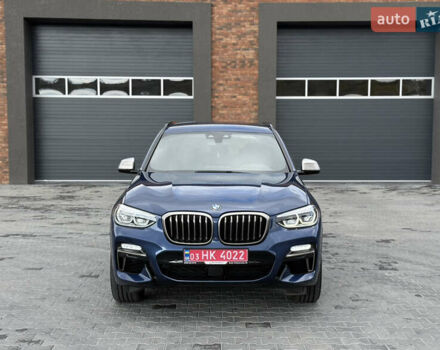 Синий БМВ Х3, объемом двигателя 3 л и пробегом 123 тыс. км за 37799 $, фото 2 на Automoto.ua