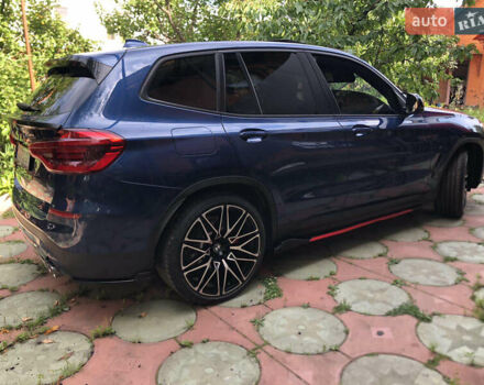 Синій БМВ Х3, об'ємом двигуна 3 л та пробігом 230 тис. км за 43500 $, фото 4 на Automoto.ua