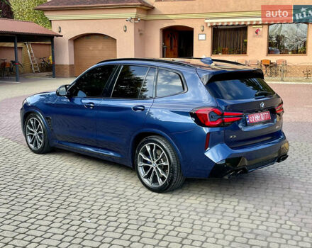 Синий БМВ Х3, объемом двигателя 3 л и пробегом 117 тыс. км за 39500 $, фото 6 на Automoto.ua