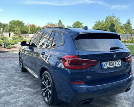 Синий БМВ Х3, объемом двигателя 3 л и пробегом 63 тыс. км за 55500 $, фото 3 на Automoto.ua