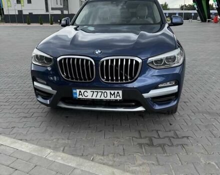 Синий БМВ Х3, объемом двигателя 2 л и пробегом 210 тыс. км за 28900 $, фото 1 на Automoto.ua
