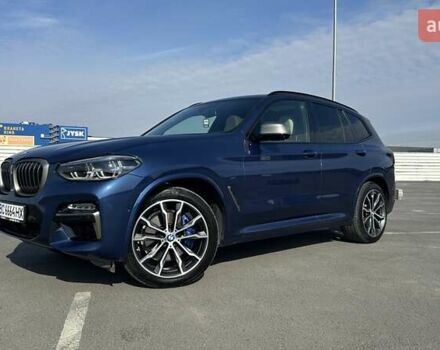 Синий БМВ Х3, объемом двигателя 3 л и пробегом 83 тыс. км за 40500 $, фото 1 на Automoto.ua