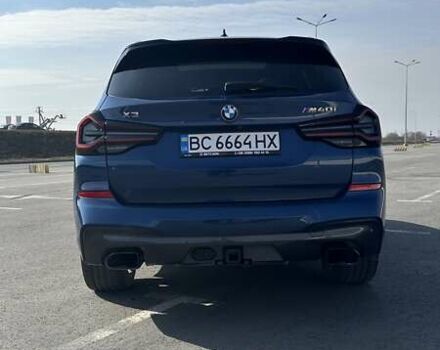 Синий БМВ Х3, объемом двигателя 3 л и пробегом 83 тыс. км за 40500 $, фото 4 на Automoto.ua