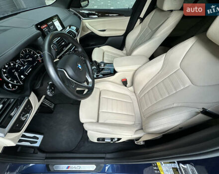 Синий БМВ Х3, объемом двигателя 3 л и пробегом 92 тыс. км за 35950 $, фото 13 на Automoto.ua