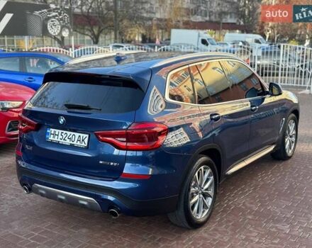Синий БМВ Х3, объемом двигателя 2 л и пробегом 74 тыс. км за 25900 $, фото 5 на Automoto.ua