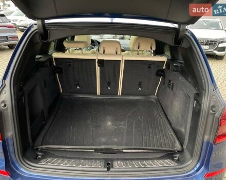 Синий БМВ Х3, объемом двигателя 2 л и пробегом 43 тыс. км за 29900 $, фото 28 на Automoto.ua