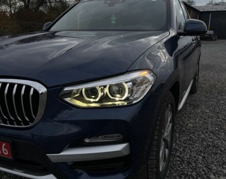 Синий БМВ Х3, объемом двигателя 2 л и пробегом 140 тыс. км за 29900 $, фото 2 на Automoto.ua