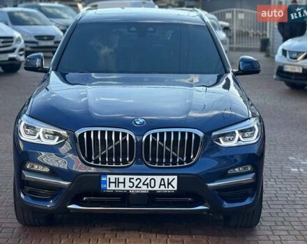 Синий БМВ Х3, объемом двигателя 2 л и пробегом 74 тыс. км за 25900 $, фото 1 на Automoto.ua