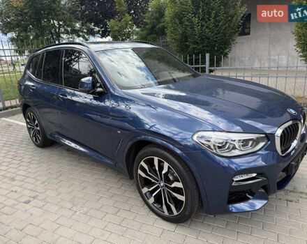 Синій БМВ Х3, об'ємом двигуна 2 л та пробігом 60 тис. км за 37300 $, фото 57 на Automoto.ua