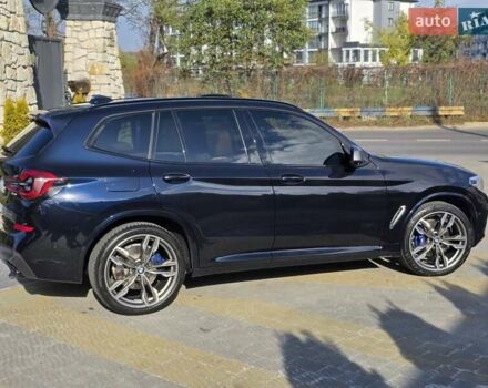 Синій БМВ Х3, об'ємом двигуна 3 л та пробігом 89 тис. км за 39999 $, фото 4 на Automoto.ua