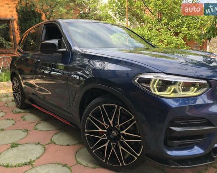 Синій БМВ Х3, об'ємом двигуна 3 л та пробігом 230 тис. км за 43500 $, фото 1 на Automoto.ua