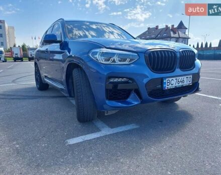 Синий БМВ Х3, объемом двигателя 2 л и пробегом 75 тыс. км за 29900 $, фото 3 на Automoto.ua