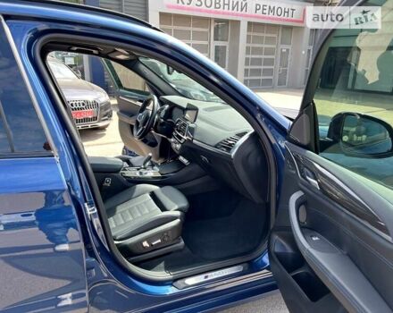 Синій БМВ Х3, об'ємом двигуна 3 л та пробігом 49 тис. км за 48900 $, фото 18 на Automoto.ua