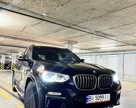 Синий БМВ Х3, объемом двигателя 3 л и пробегом 61 тыс. км за 42500 $, фото 1 на Automoto.ua