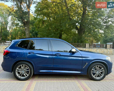 Синий БМВ Х3, объемом двигателя 3 л и пробегом 69 тыс. км за 43500 $, фото 3 на Automoto.ua