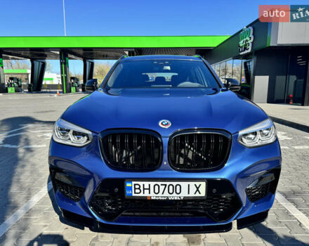 Синий БМВ Х3, объемом двигателя 3 л и пробегом 141 тыс. км за 42000 $, фото 1 на Automoto.ua