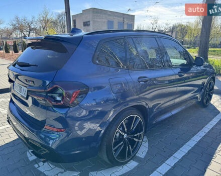 Синий БМВ Х3, объемом двигателя 3 л и пробегом 141 тыс. км за 42000 $, фото 4 на Automoto.ua