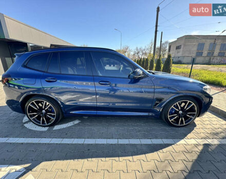 Синий БМВ Х3, объемом двигателя 3 л и пробегом 141 тыс. км за 42000 $, фото 3 на Automoto.ua